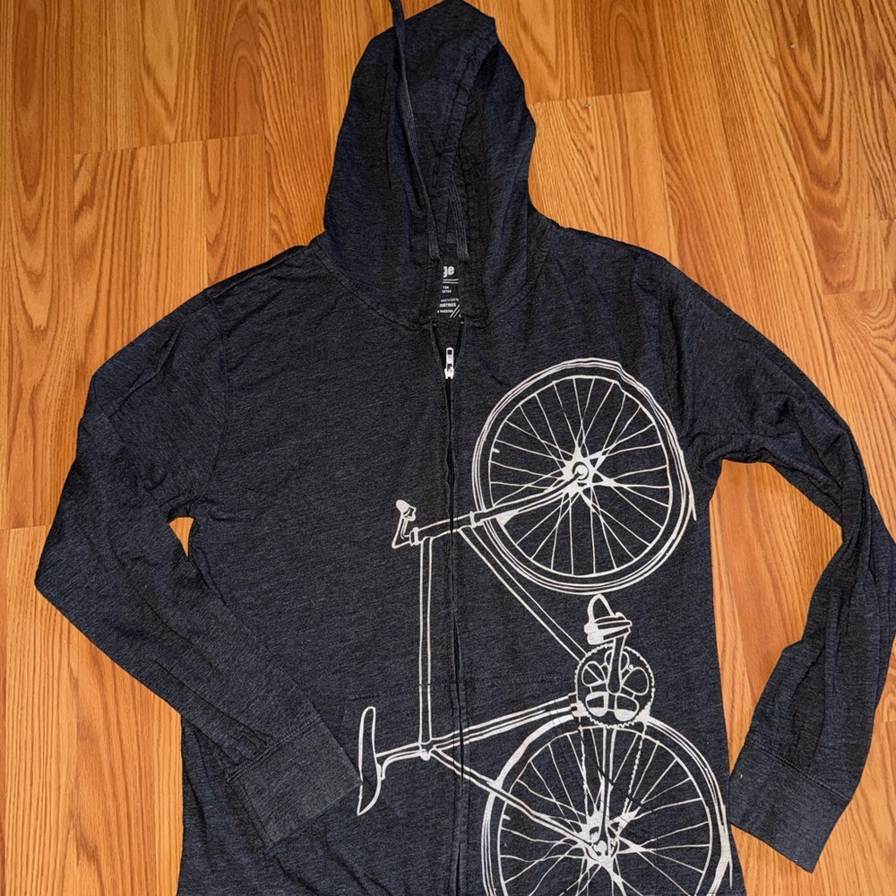 Vital Industries Graphic Hoodie Bicycle